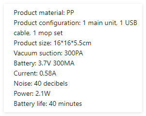 dealaro robot vacuum cleaner